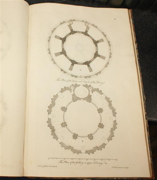 Gibbs, James - Bibliotecha Radcliviana; or a short description of the Radcliffe Library at Oxford,
